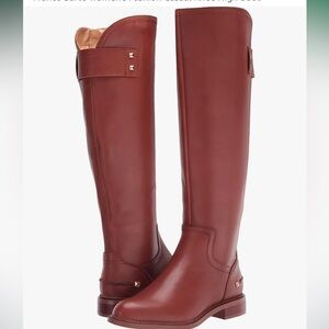 🆕Franco Sarto Women's Knee High Flat Boot NEW SZ 8 color Scotch